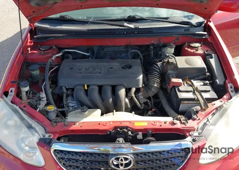 2006 Toyota Corolla Le из США, поврежденный, VIN 2T1BR30E46C708066